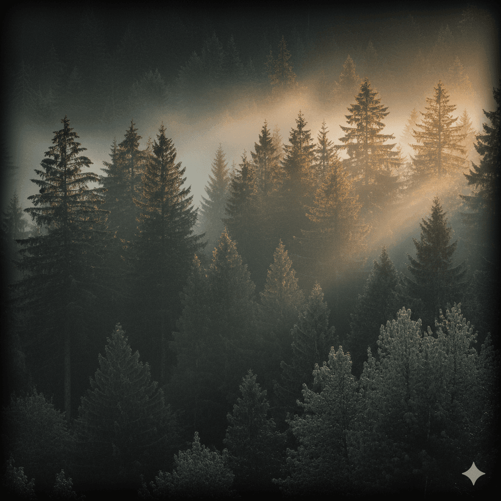 Cannabis plant forest background representing natural and premium cannabis products